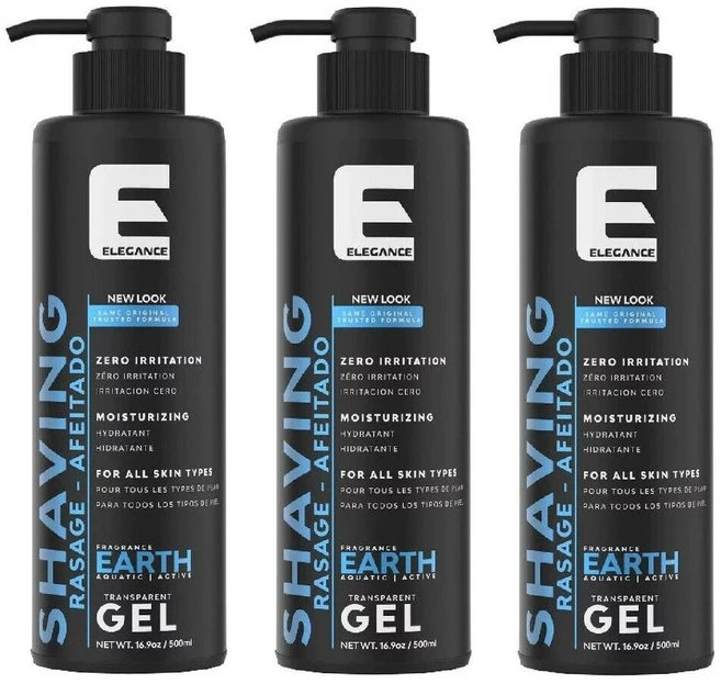 L3VEL3 SHAVING GEL 레벨3 쉐이빙젤 500ml 3개 - 쿠팡