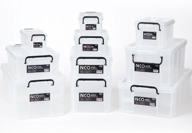 코멕스 네오박스 공간박스, 반투명색상, 1개