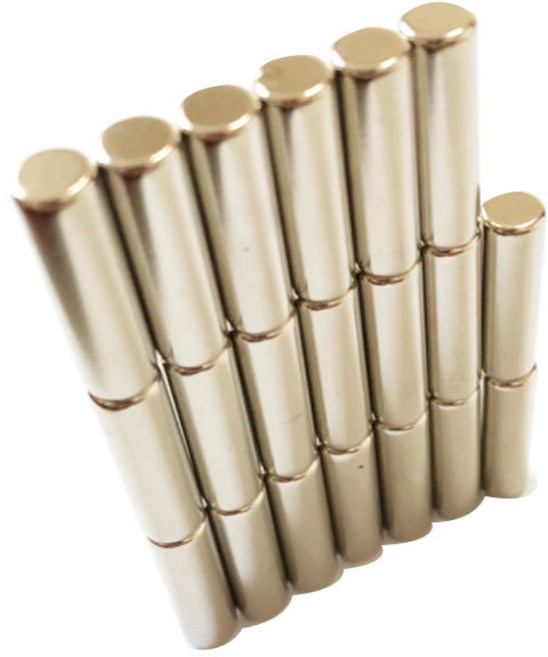 [제이스마그네트] D6x20T 네오디움 원형자석, 20p세트 6mmx20mm