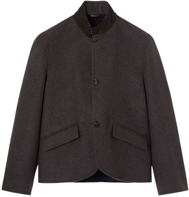 로로피아나 버튼 프런트 재킷