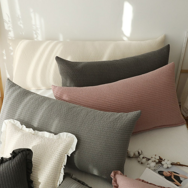 순면 피그먼트 헤드쿠션, 피그먼트 헤드쿠션S/SS, 솜포함, 핑크