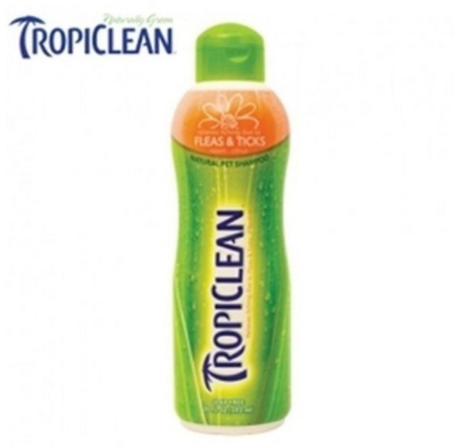 트로피크린 강아지 샴푸 해충 방지 목욕 592ML