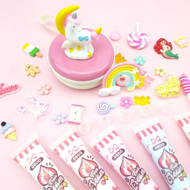 데코덴 파우치 만들기 나만의 마카롱 DIY 연구소, 데코덴 연구소