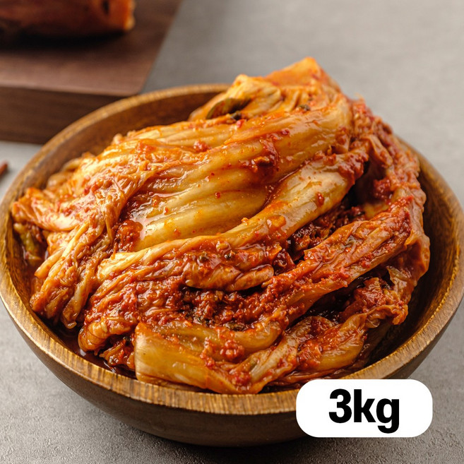 참가득 묵은지 3kg 100% 국내산 재료를 맛있게 저온숙성한 아삭시원 신김치, 1개