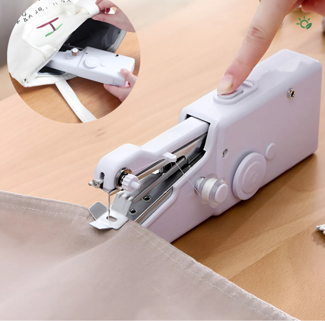 홈 미싱 자동 소형 미싱기 휴대용 초간편 리폼 수선 재봉기