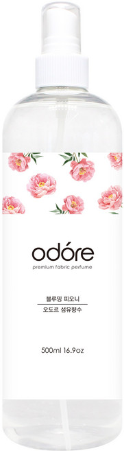 오도르 섬유향수, 블루밍 피오니, 1개, 500ml