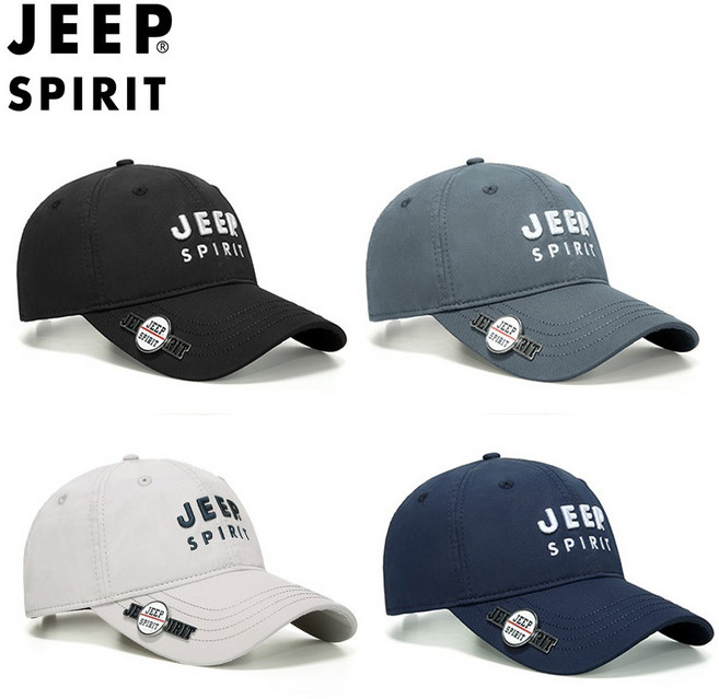 웹도매 JEEP SPIRIT 볼캡 CA0585, 네이비, 1개