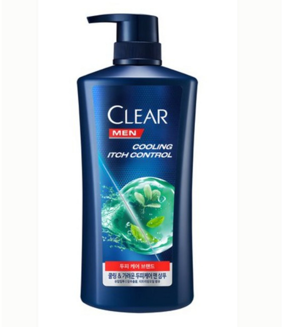 클리어 맨 쿨링 이치 컨트롤 샴푸, 650ml, 1개