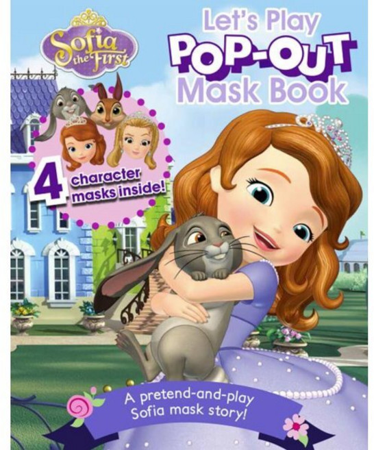 Disney Junior Sofia the First Let's Play Pop-Out Mask Book, Parragon
