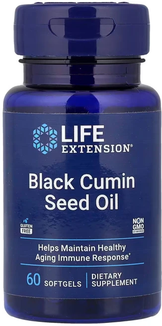 라이프익스텐션 블랙 커민 씨드 오일 니겔라오일 60정 4주분, 3개 - 쿠팡