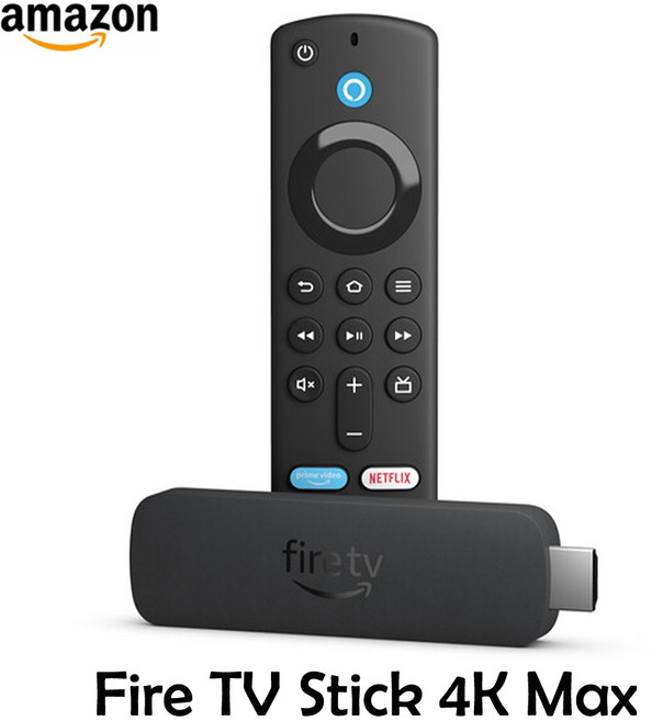 아마존 파이어 TV 스틱 4K 맥스 최신형 Wi-Fi 6E 지원 2세대 (미국정품), 4K MAX