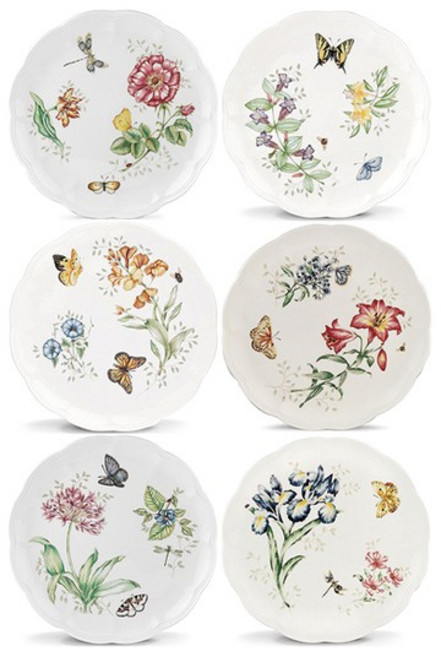 버터플라이 메도우 대접시6p, 1개, 상세설명 참조, 없음