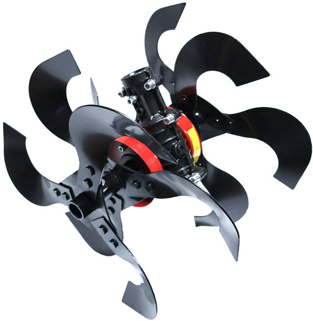 예초기 부착형 헤드 쟁기날(대) MGT 예초기로타리 텃밭 미니 관리기 주말농장, 1개