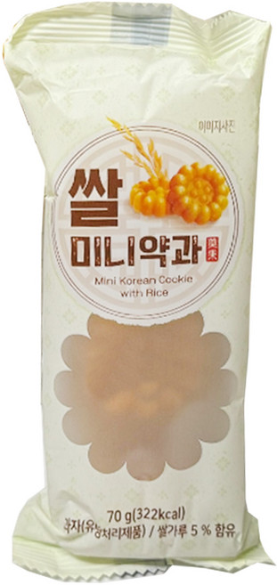 (무)쌀미니약과70gX20개, 70g, 20개