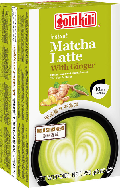 Gold Kili Instant Matcha Ginger Latte 8.8 Ounce, 1개, 250g