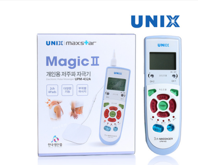 유닉스 저주파 자극기 UPM-432A (소프트스타트/과자극방지기능/각종다양한 기능), 유닉스 UPM-432A