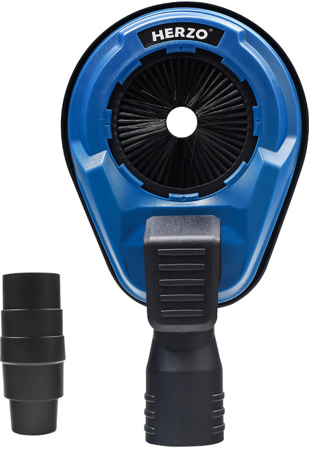 HERZO 다용도 플라스틱 전동 드릴 먼지 커버 방진 커버 집진기, 1개, 본품(추가배터리없음)