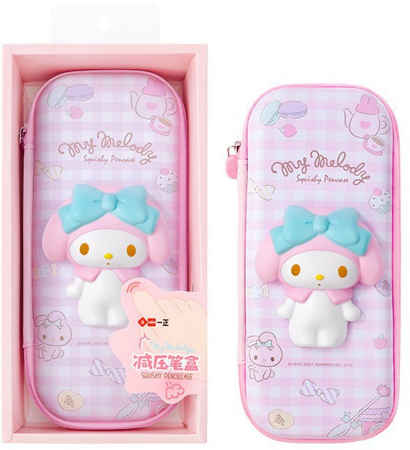 Sumikko Gurashi 減壓鉛筆盒, 美樂蒂減壓筆盒, 1個