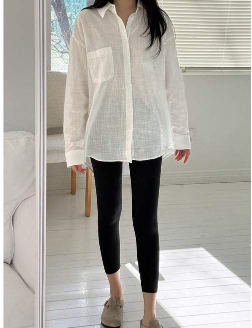 여름 8부 레깅스 FREE-4XL 빅사이즈 레깅스 국내생산 하이웨스트 레깅스 여름 레깅스