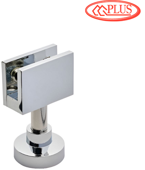 청구 분리형 사각브라켓 H50mm 와샤형 선반다보 8-12mm용 샤워부스 유리브라켓, 50mm(H), 1개