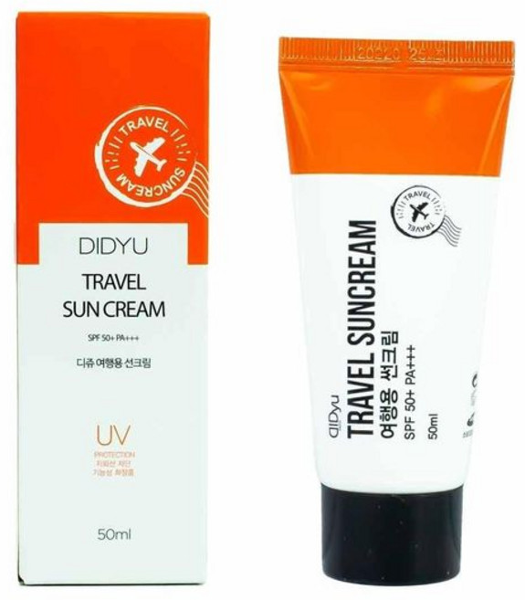 디쥬 자외선차단 선크림 여행용 선블럭 50ml 썬크림 썬블럭, 1개