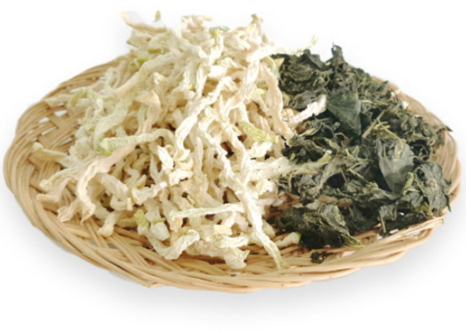 국내산 창녕군 직접 수확한 무말랭이와 건고춧잎, 225g, 1개