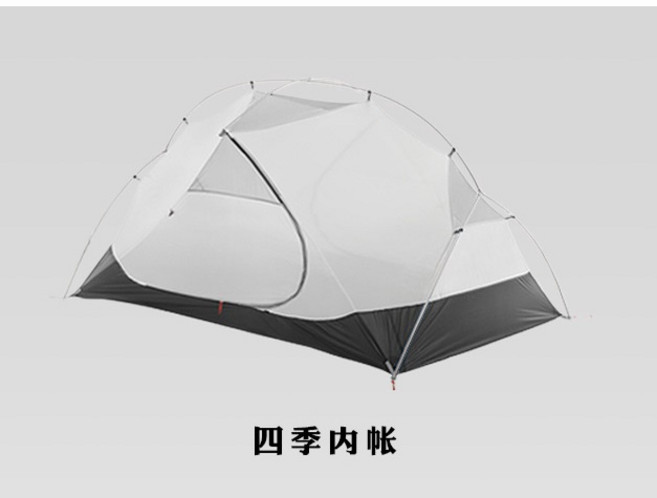 山道具屋 三峰出 3F 飄雲2 輕量雙人高山帳篷 (1.67Kg/付地布), 飄雲替換用四季內帳(只有內帳)
