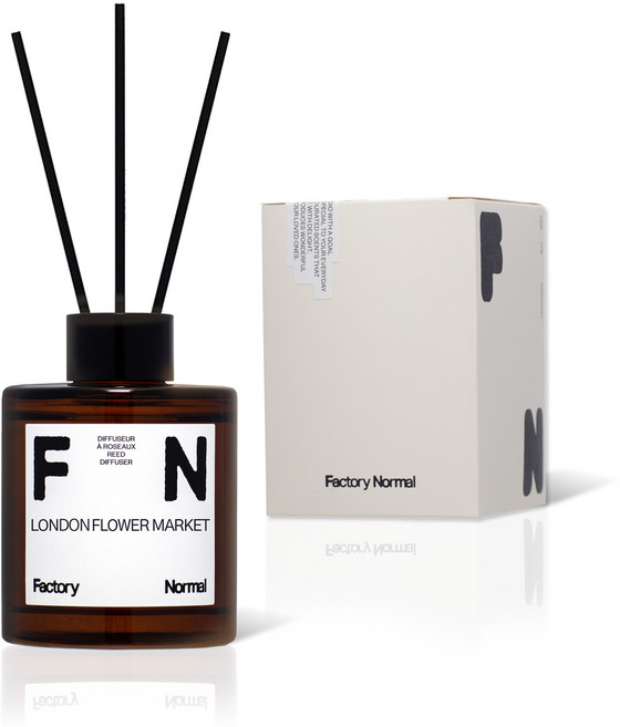 팩토리노멀 갈색병 디퓨저, 1개, 150ml, (그린/생화향) 런던 플라워 마켓