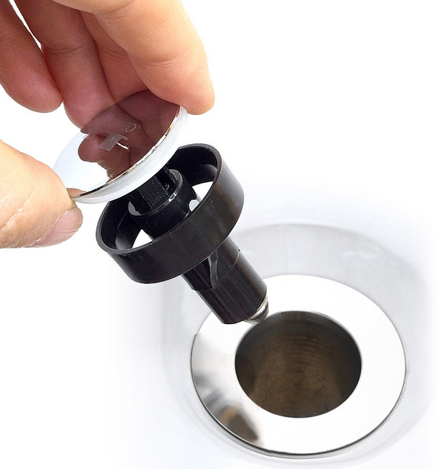 바스원 세면대 마개 물마개 자동 팝업 폽업 부속품 부속, 1개