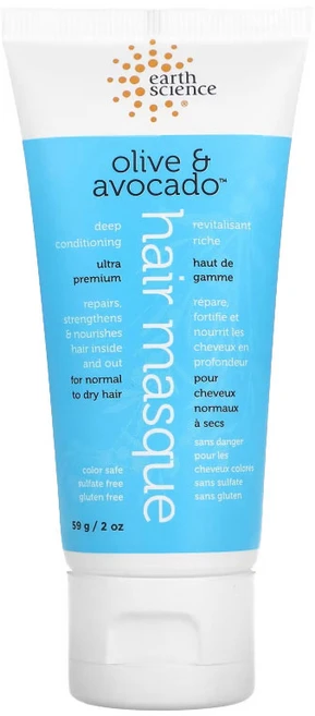 얼스사이언스 딥 컨디셔닝 헤어 마스크 올리브 & 아보카도, 59g, 1개 - 쿠팡