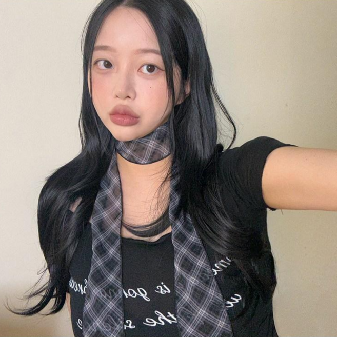 드리뮤즈 사계절 체크 머플러 스카프