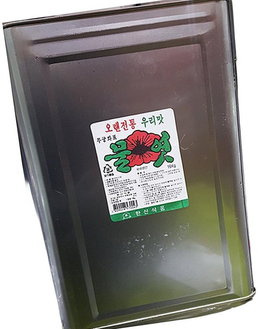 무궁화 흰물엿 16kg 대용량 물엿, 1개