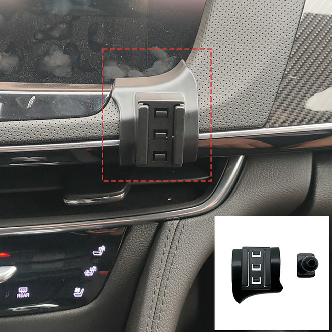 테라모 캐딜락 XT4 XT5 CT5 CT6 XTS 리릭 차량용 핸드폰 거치대 전용 마운트, CT6 (16년~ ) 마운트, 1개
