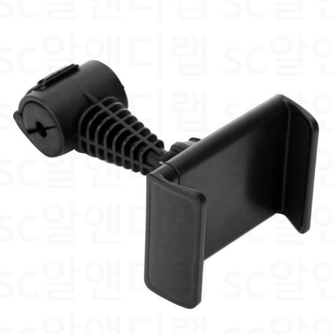 스마트폰 클럽 고정 거치대 골프 자세 레코더 스윙 기록 분석 샤프트 홀더, 블랙