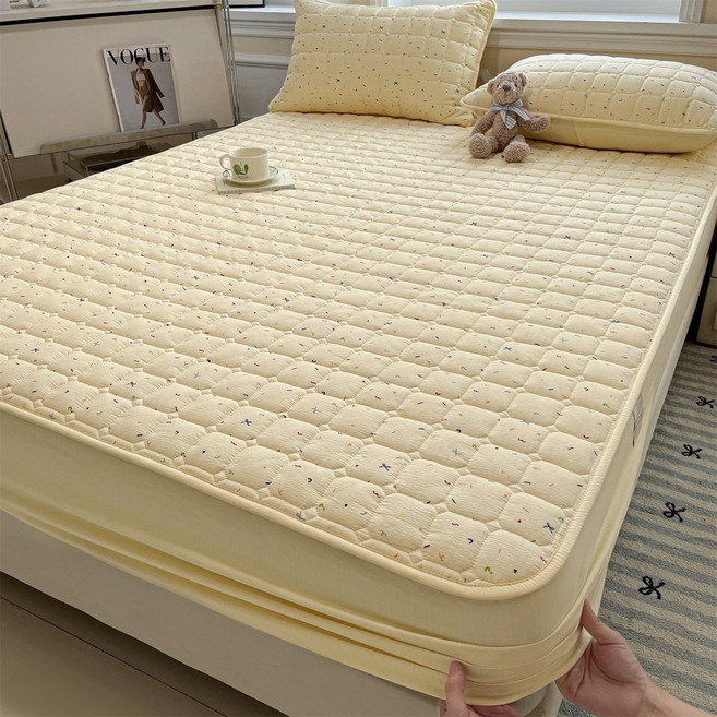 코이체 사계절 누빔 향균 방수 소프트 매트리스 커버
