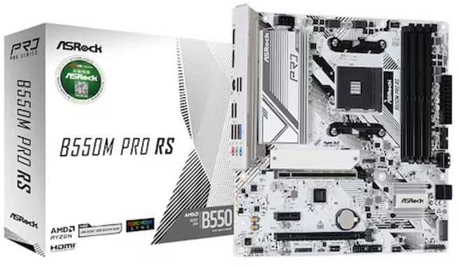 [ASRock] B550M Pro RS 대원씨티에스 (AMD B550/M-ATX)