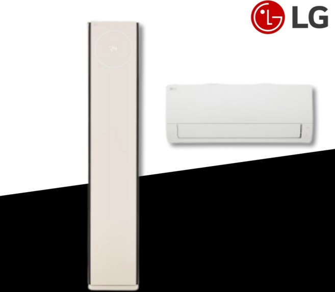 [LG전자] 엘지 에어컨 스탠드형 2in1 멀티형 타워ll모델(4시리즈) 18평 22평 실외기포함 설치비별도, 일반배관형, [냉방전용] 엘지 멀티형 22+6평(타워ll 4시리즈)