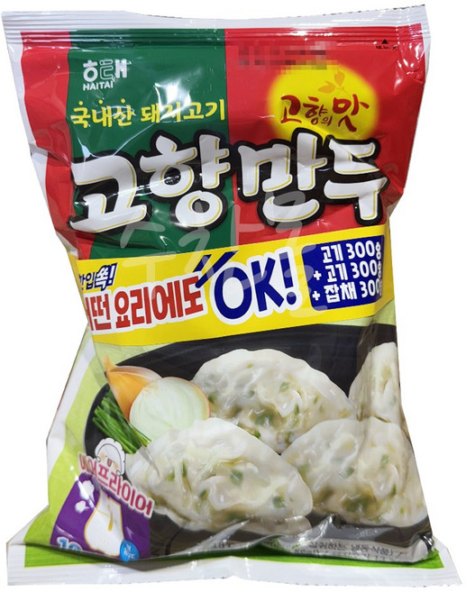 해태 고향만두기획, 300g, 3개