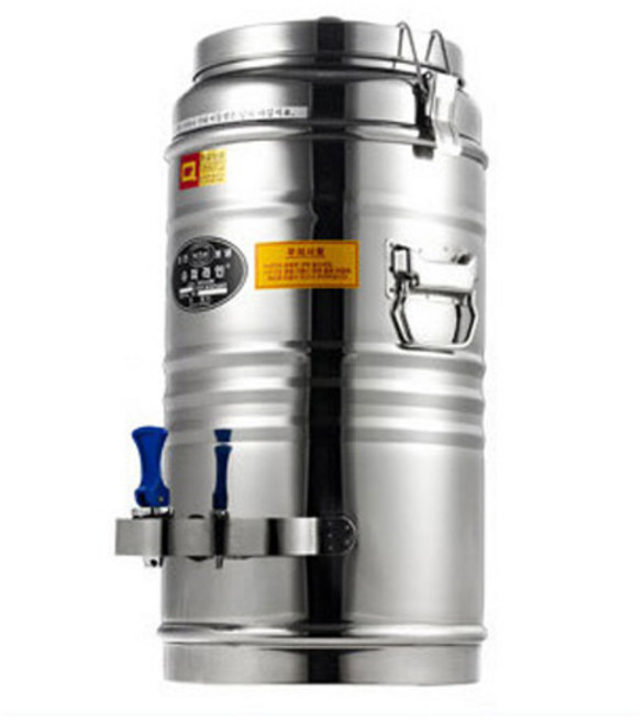 우성금속 업소용 대용량 대형 스텐 보온보냉물통, 보온보냉물통 12호