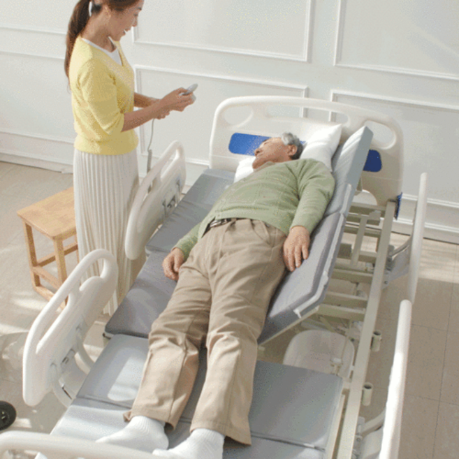 병원침대 셀피던스 4모터 다기능성 의료용침대, 1개