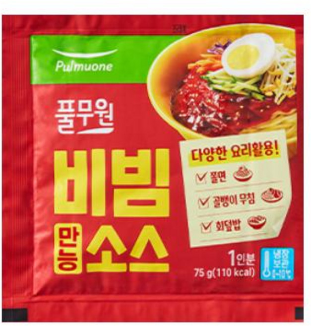 풀무원 만능비빔소스, 10개, 75g
