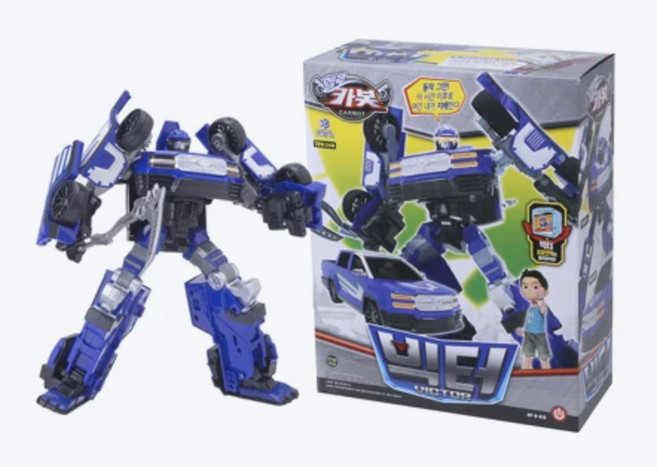 HELLO CARBOT 衝鋒戰士變形機器人, 1個