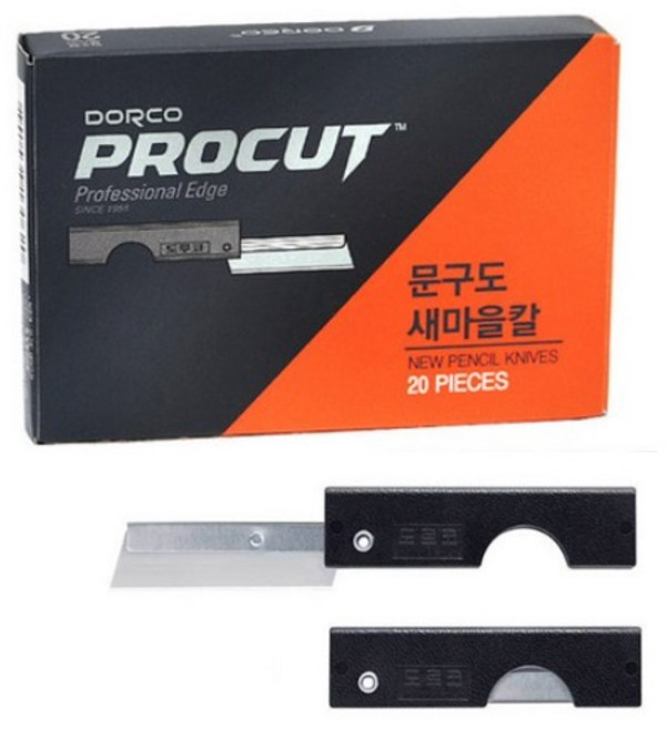 도루코 새마을칼 (20개입), 3개