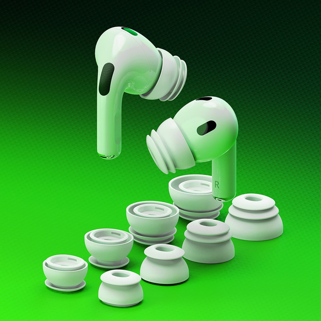 디오핏 에어팟 프로2 멀티플랜지 이어팁 (AirPods Pro1세대 2세대 호환가능), 903/ 멀티플랜지 이어팁, S, 1개