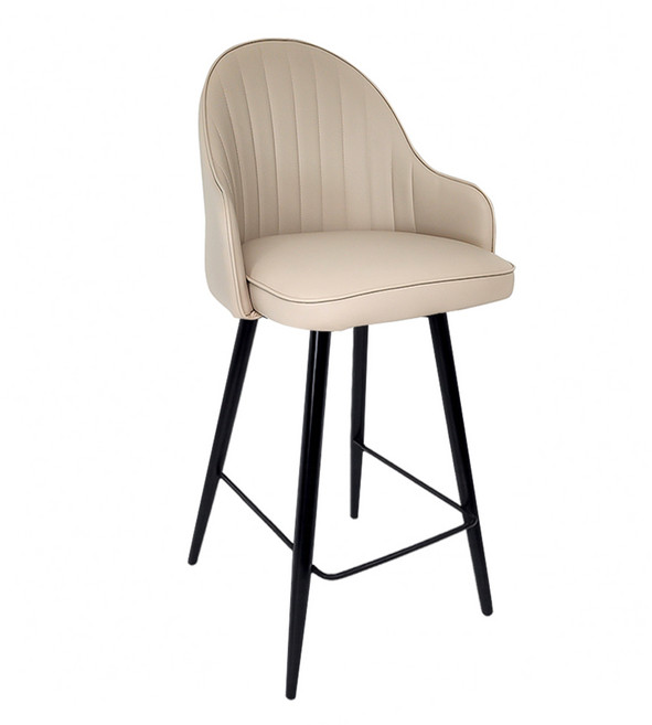 BMKC 무드 바텐의자 홈바 아일랜드 식탁 홈인테리어 바체어, 1개, 베이지