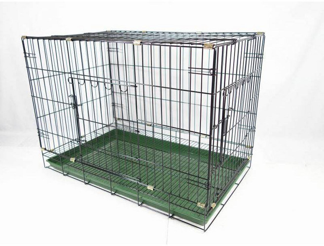 U.PET 寵物籠 狗籠 貓籠 兔籠, 1個, 3尺(附綠色塑膠底盤)