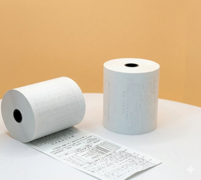 친환경 카드 포스단말기 용지 79*70 (2롤) 약관 감열지, 1개