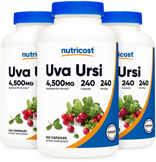 뉴트리코스트 우바 우르시 4500mg 240캡슐, 3개, 240정 - 쿠팡