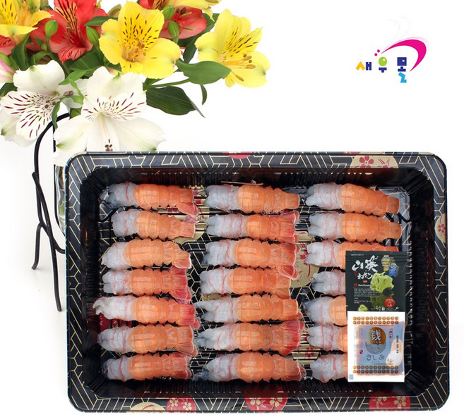 새우몰 바로먹는 제주 딱새우회(소) 125g 19-22미내외, 1개