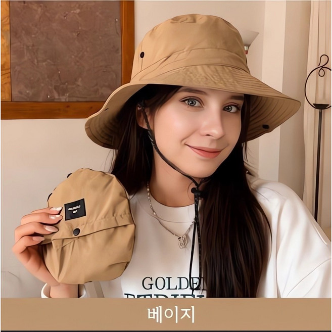 PACKABLE HAT 접이식 벙거지모자 낚시모자 캠핑모자